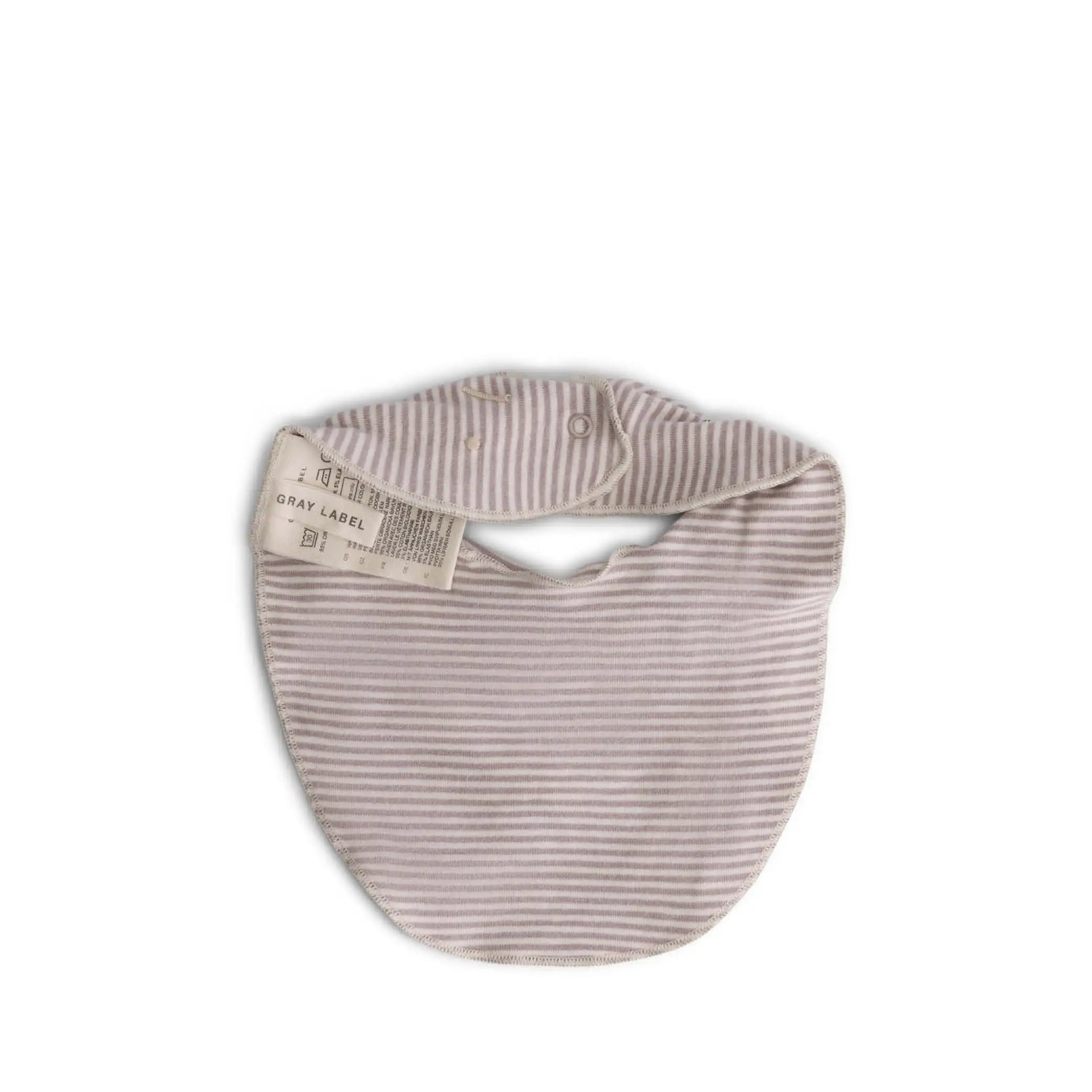 Baby Bib in berry/cream