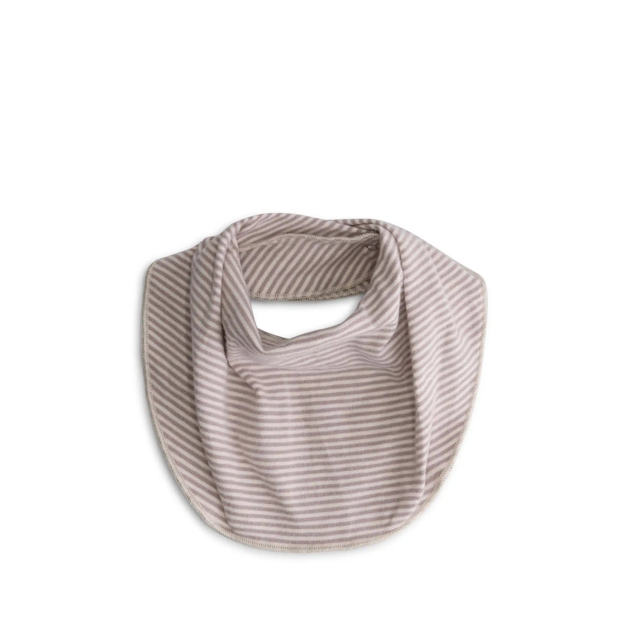 Baby Bib in berry/cream