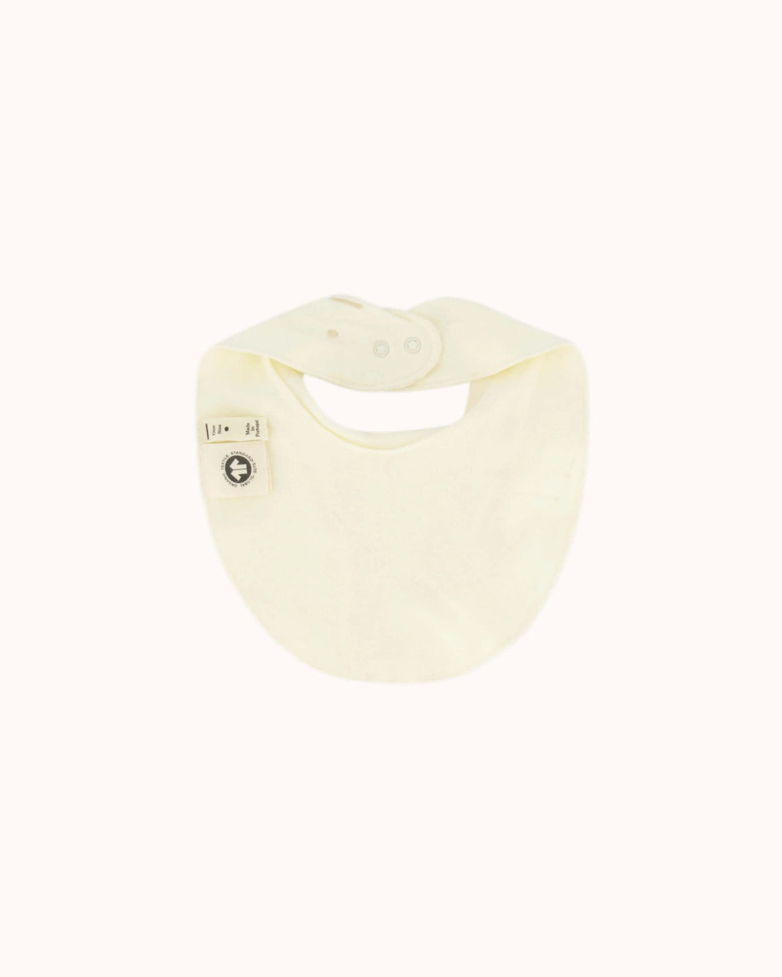 Baby Stofflätzchen in cream