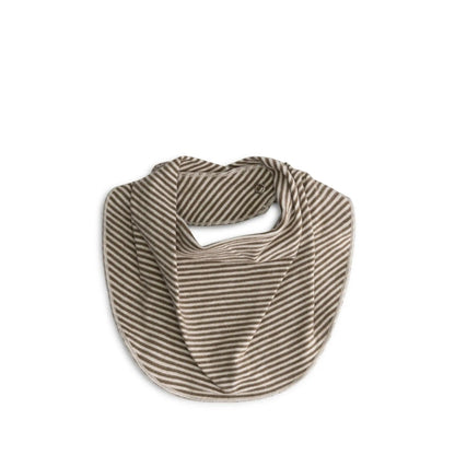 Baby Bib in woody/cream
