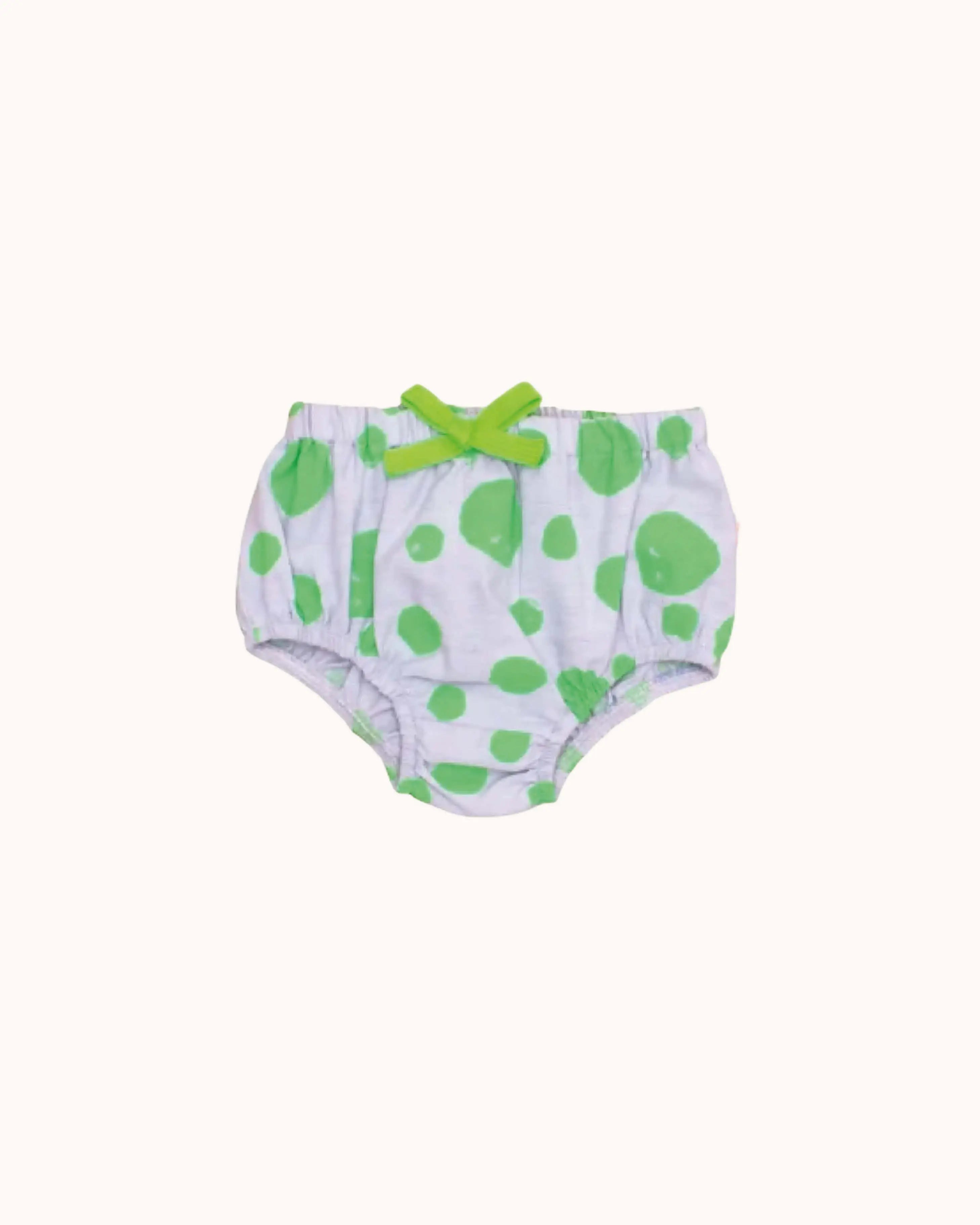 Baby Chambray Bloomer Dots