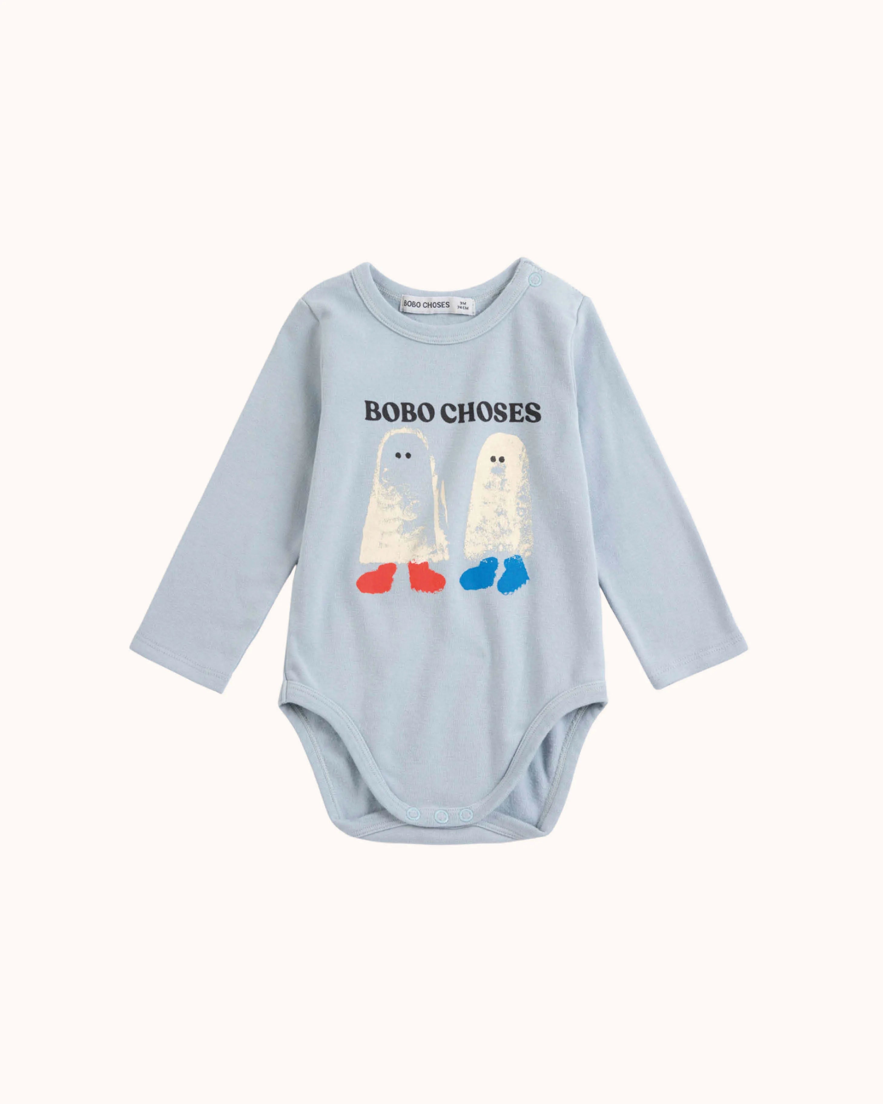 Long-sleeved Baby Body Booty Ghosts