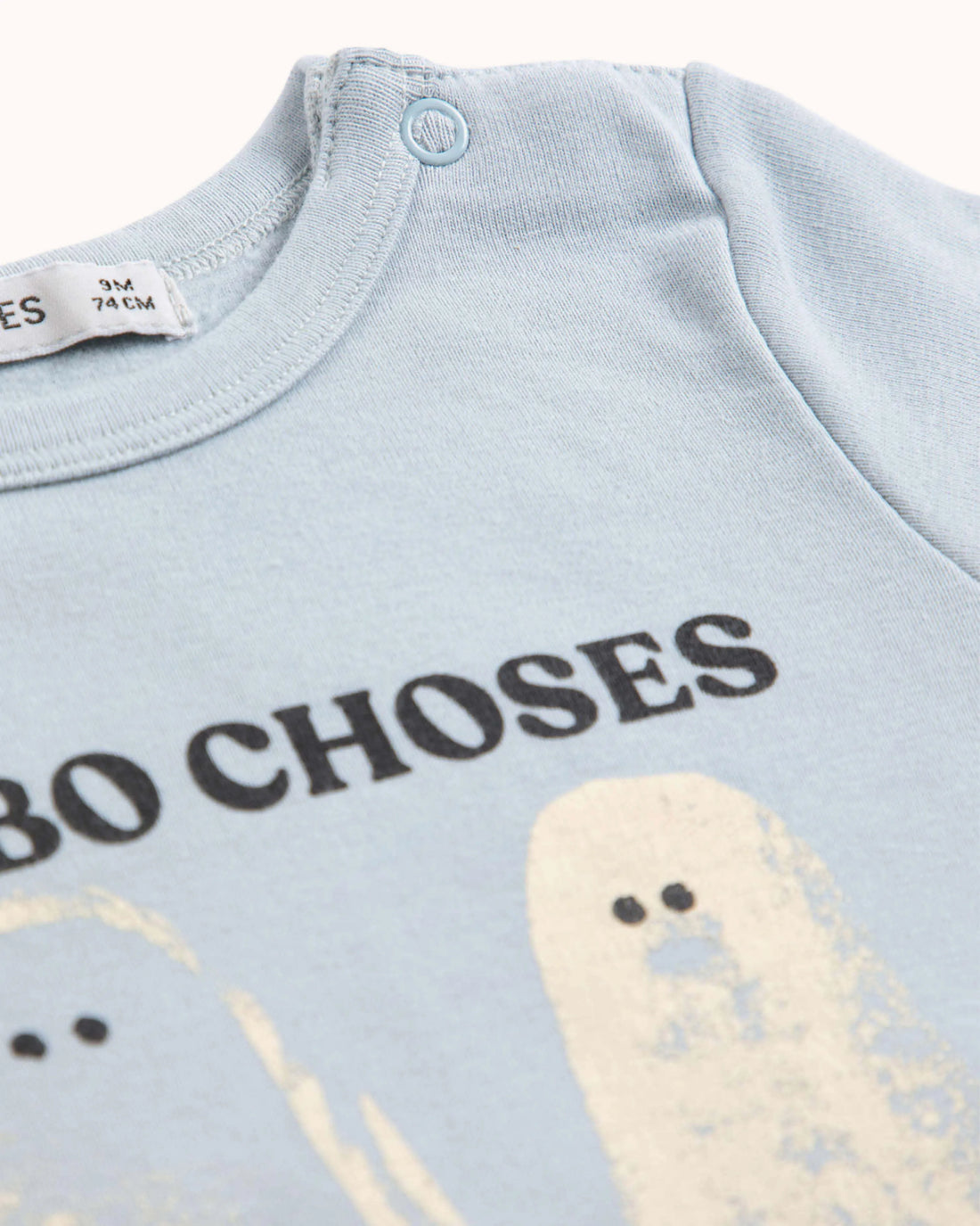 Long-sleeved Baby Body Booty Ghosts