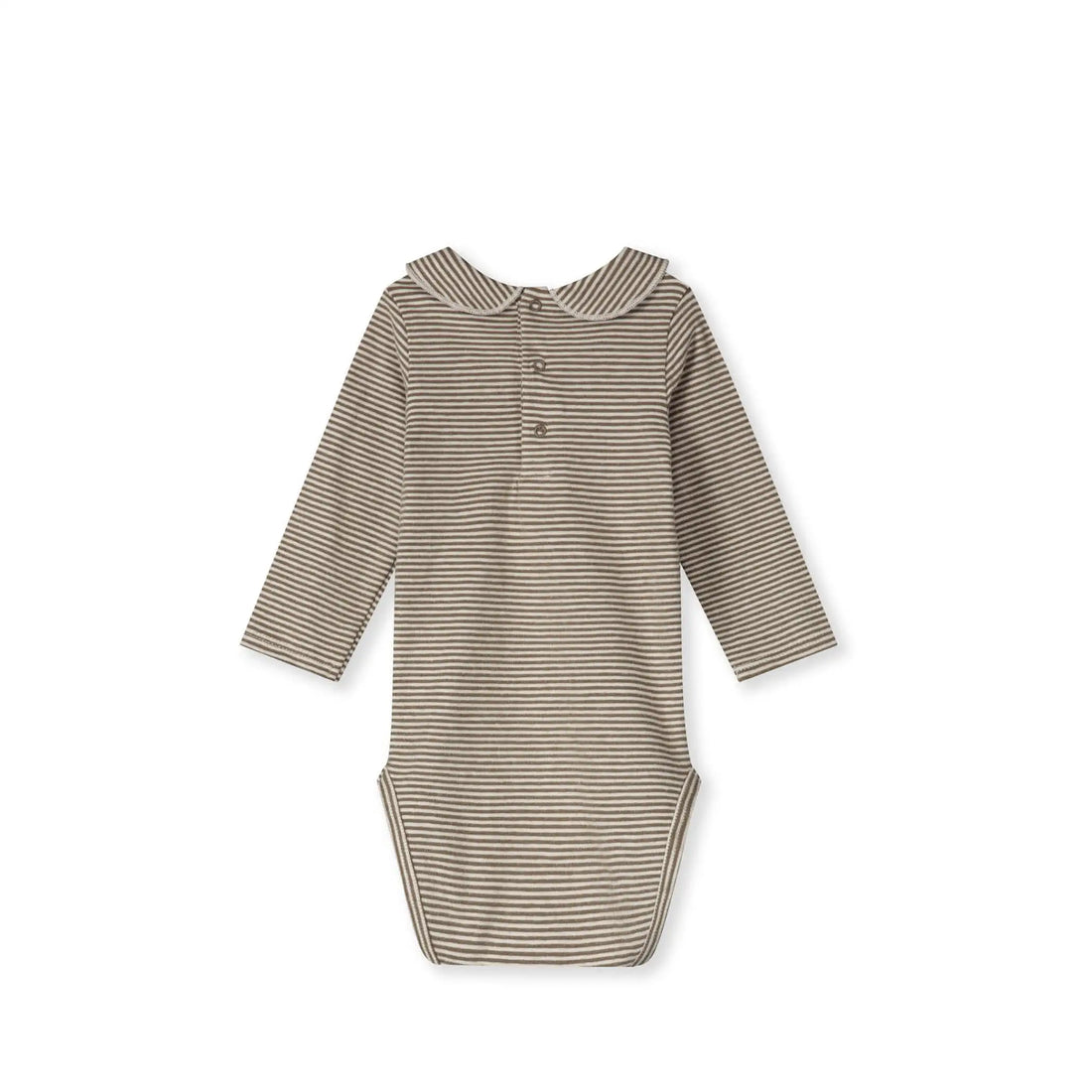 Baby Body with Collar in woody/cream