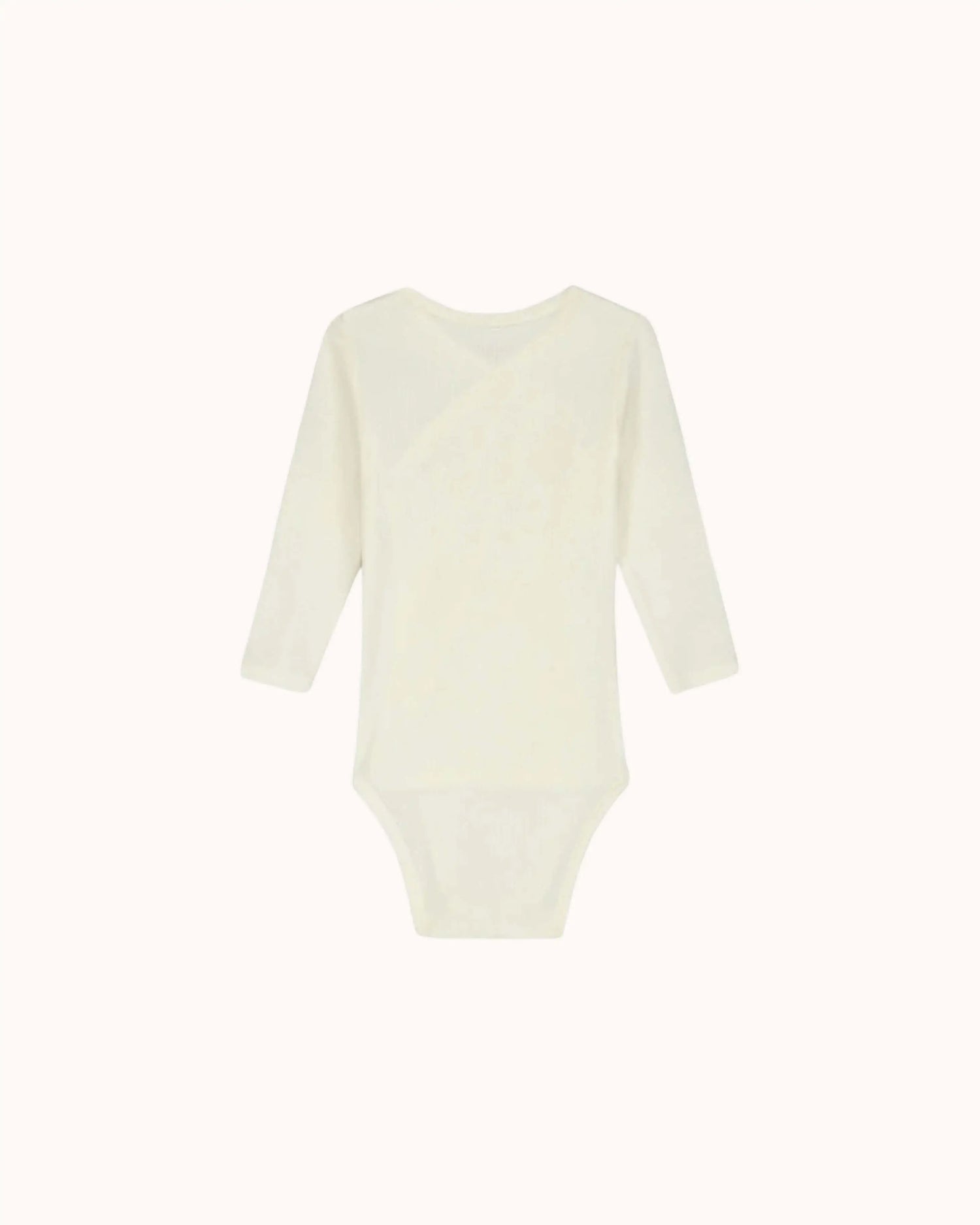 Baby Wickelbody Set in cream