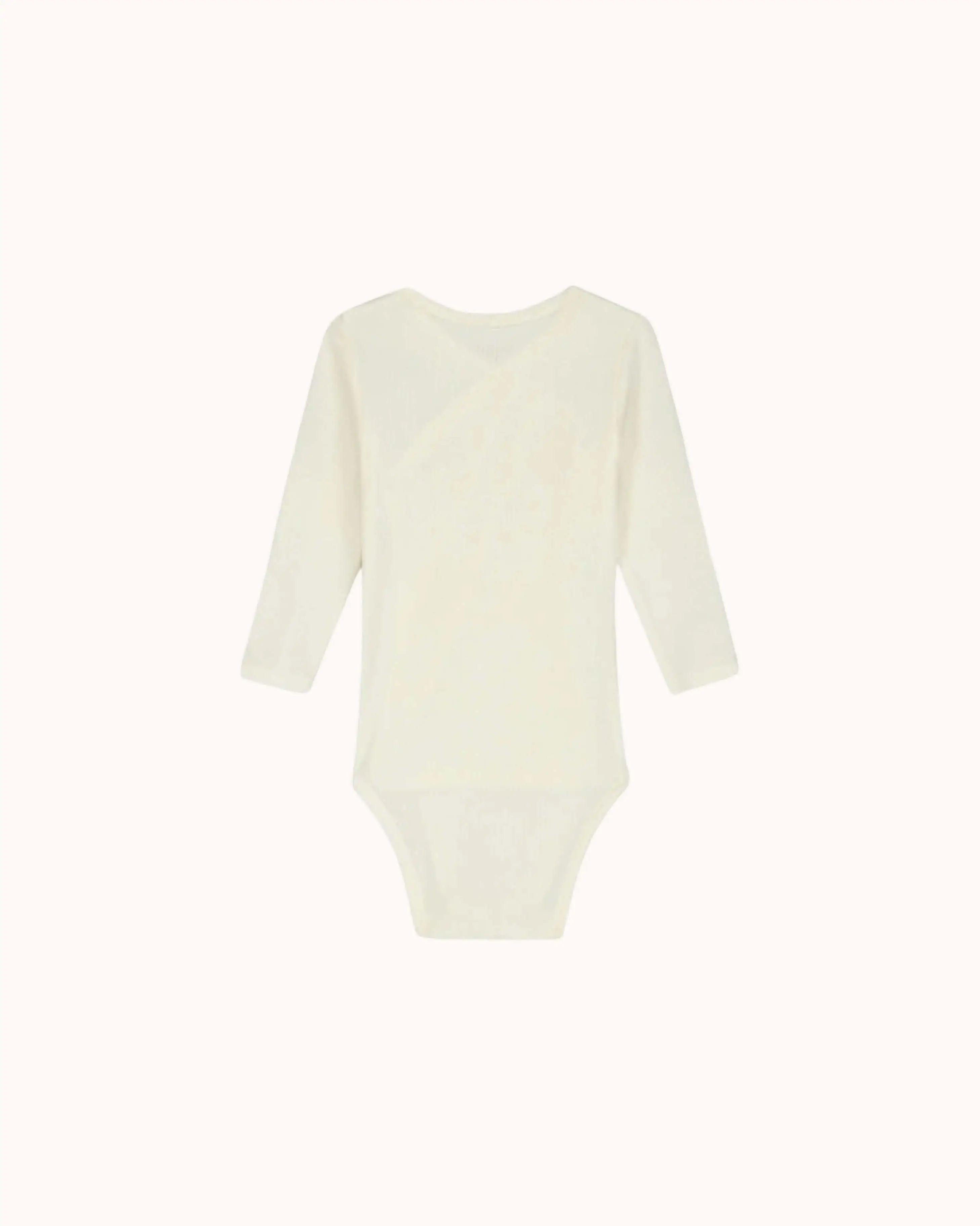 Baby Wickelbody Set in cream