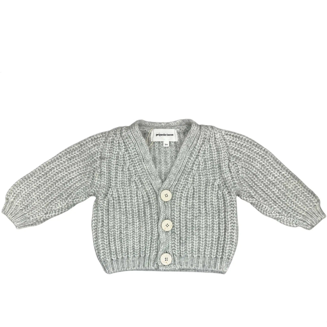 Baby Cardigan in grau