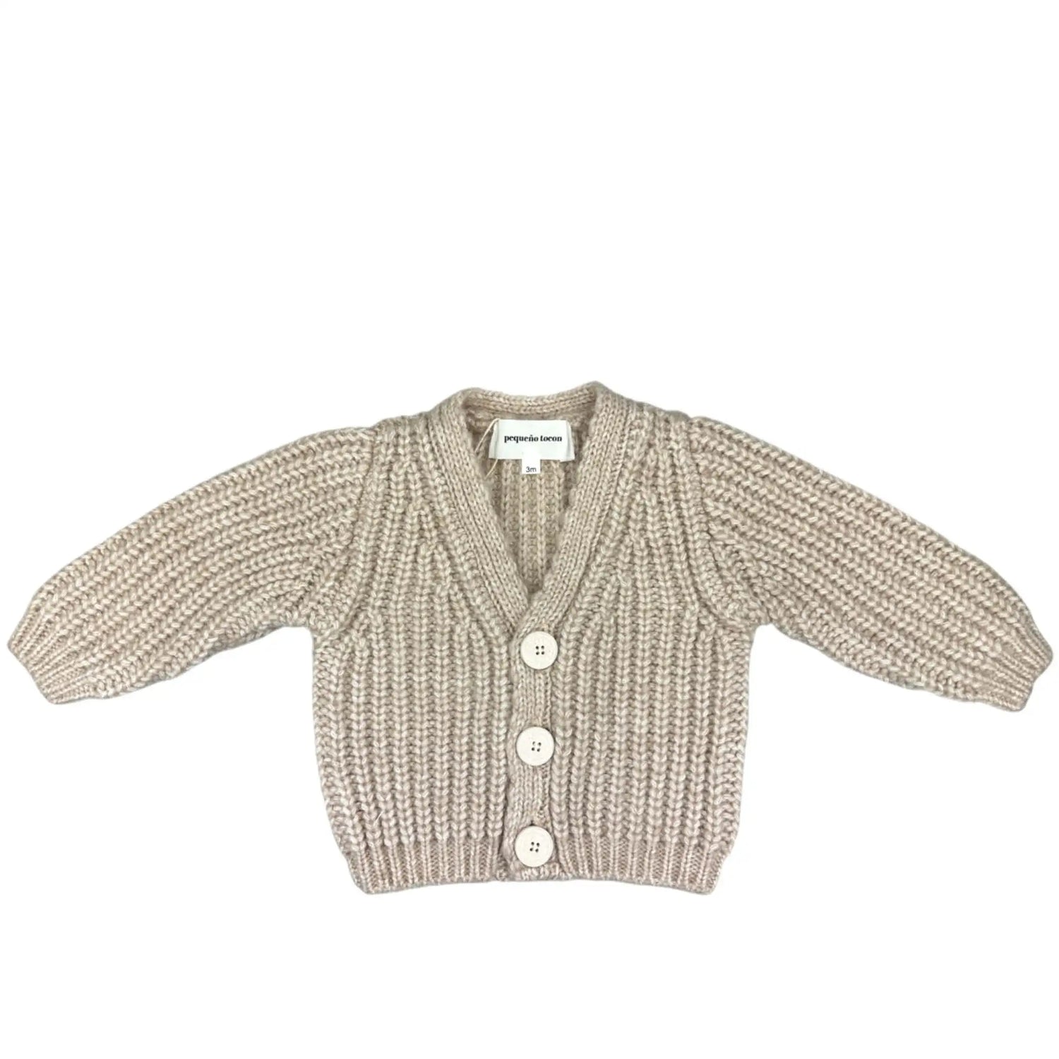 Baby Cardigan in tan