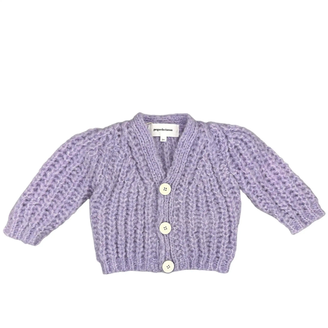 Baby Strickjacke in lila