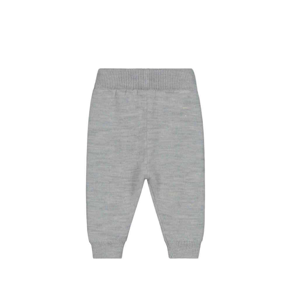 Baby Strickhose in grey melange