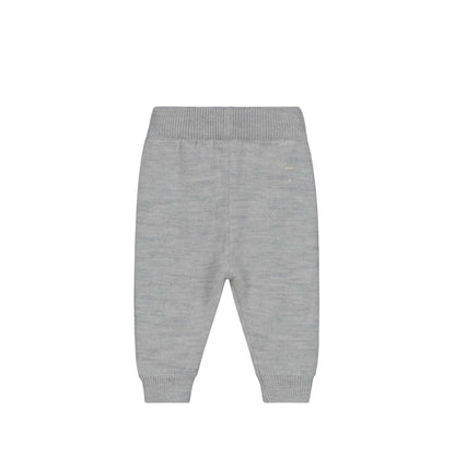 Baby Strickhose in grey melange