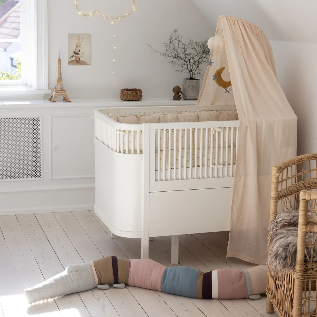 Baby &amp; Junior Bett in white