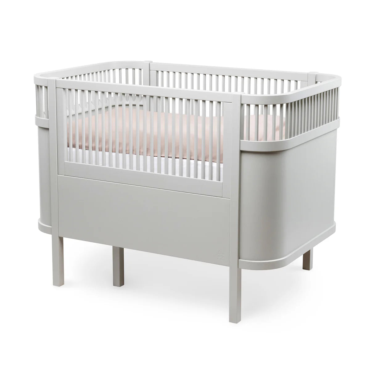 Baby &amp; Junior Bed in stone grey