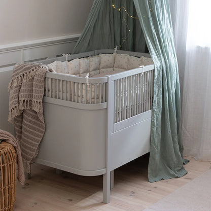 Baby &amp; Junior Bed in stone grey