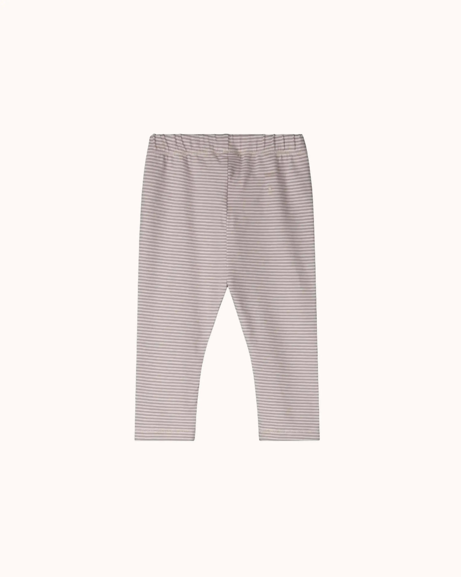 Baby Leggings in berry/cream