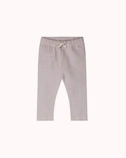 Baby Leggings in berry/cream