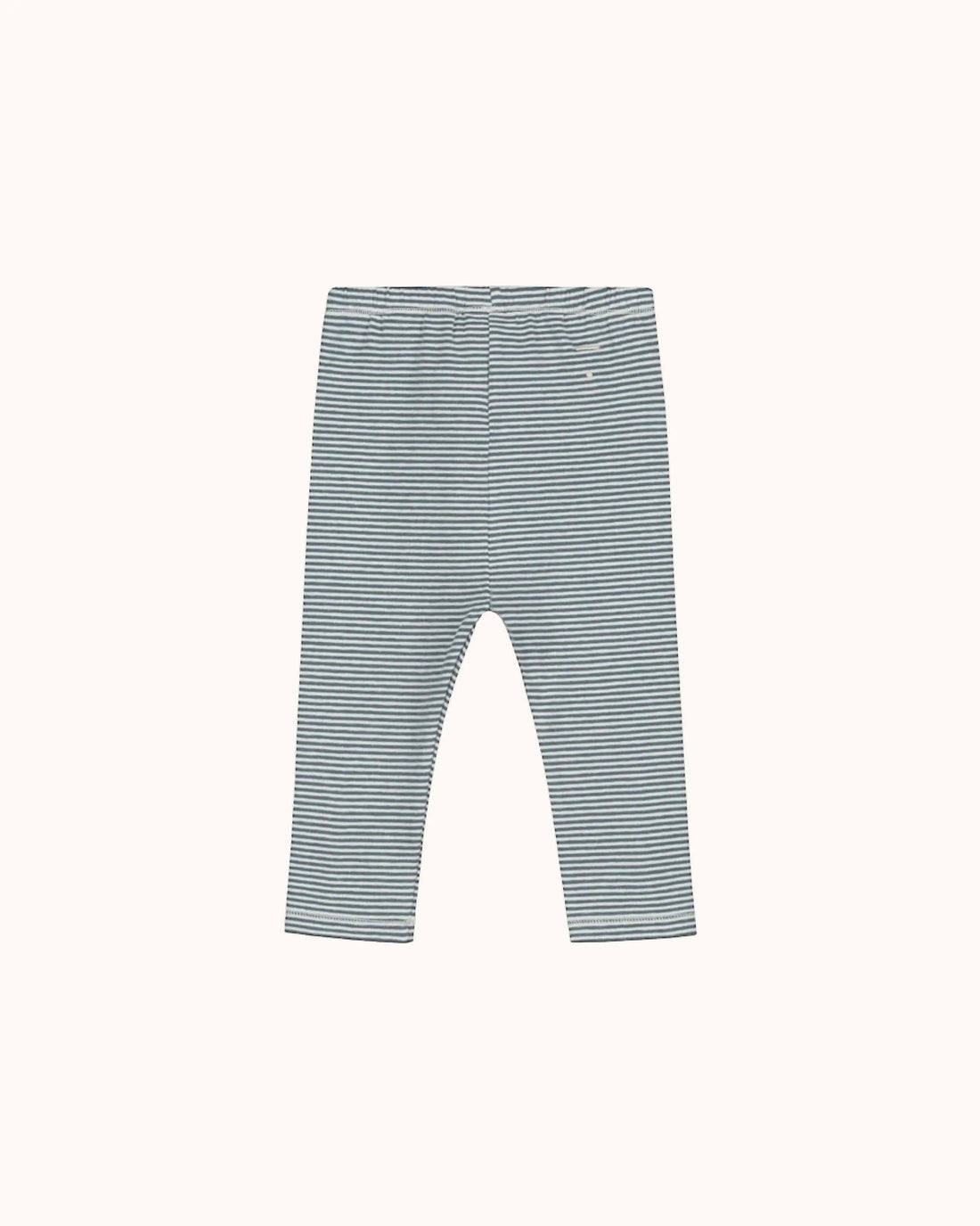 Baby Leggings in blue grey/cream