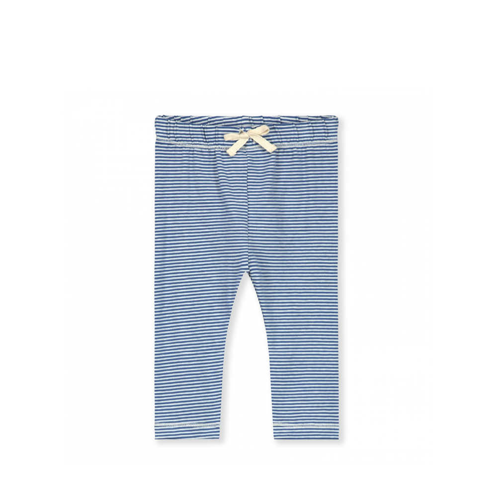 Baby Leggings in blue moon/cream