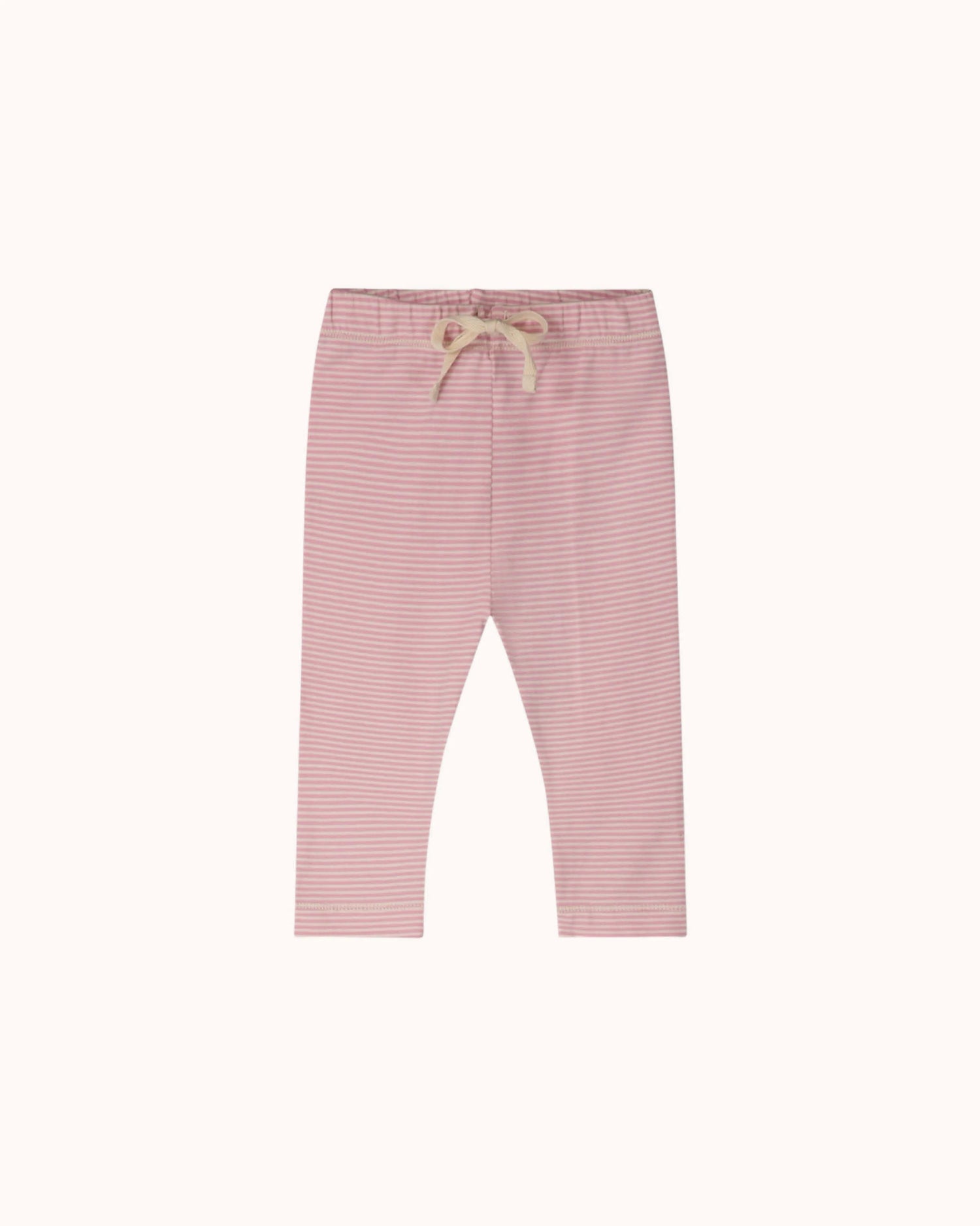 Baby Leggings in bubblegum/cream