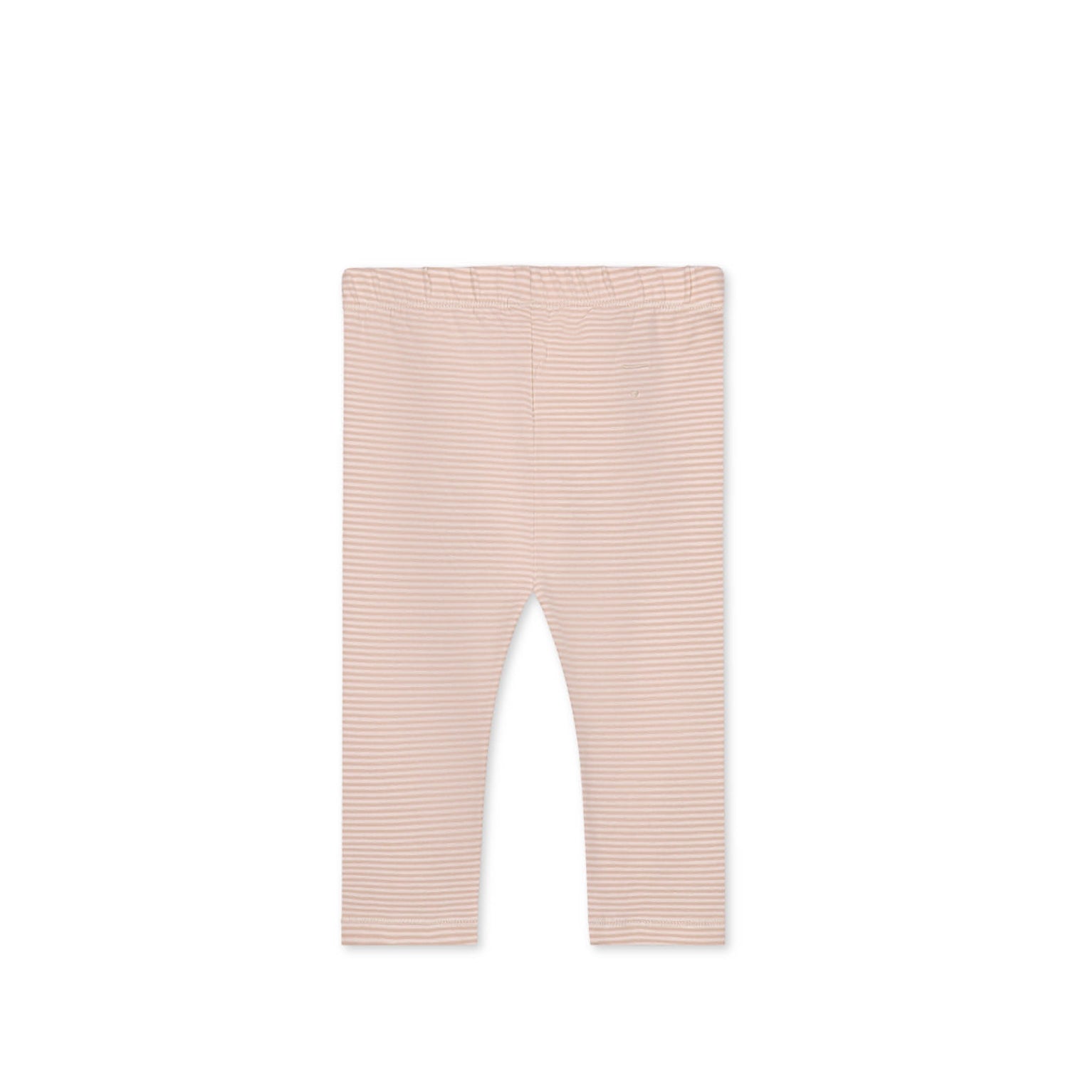 Baby Leggings in faded pink/cream