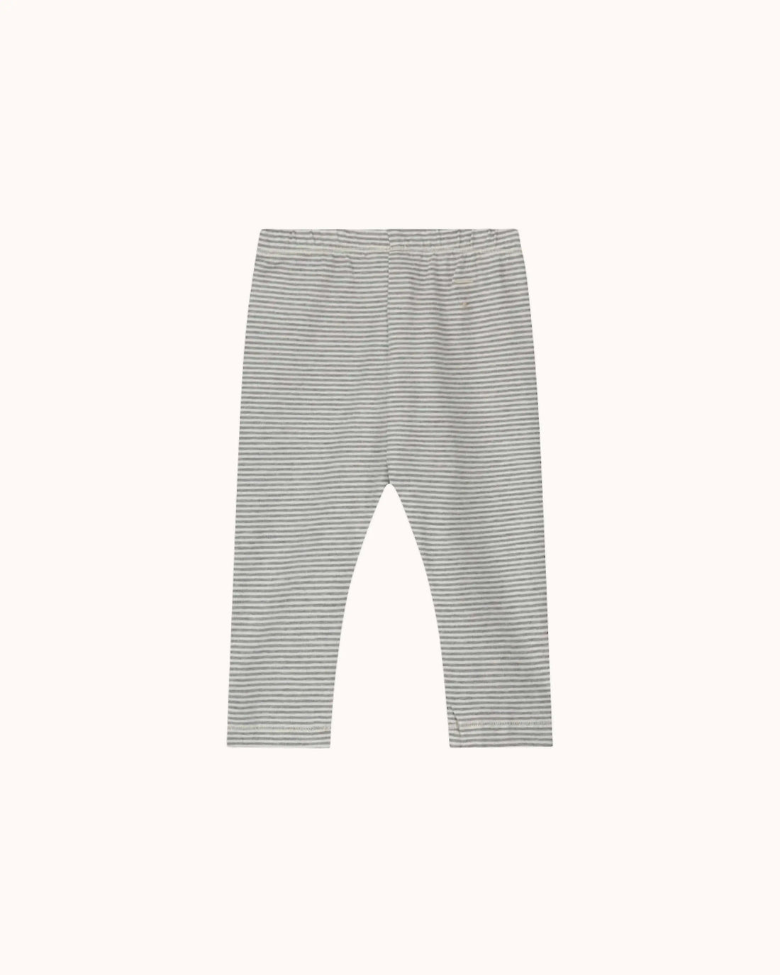 Baby Leggings in grey melange/cream