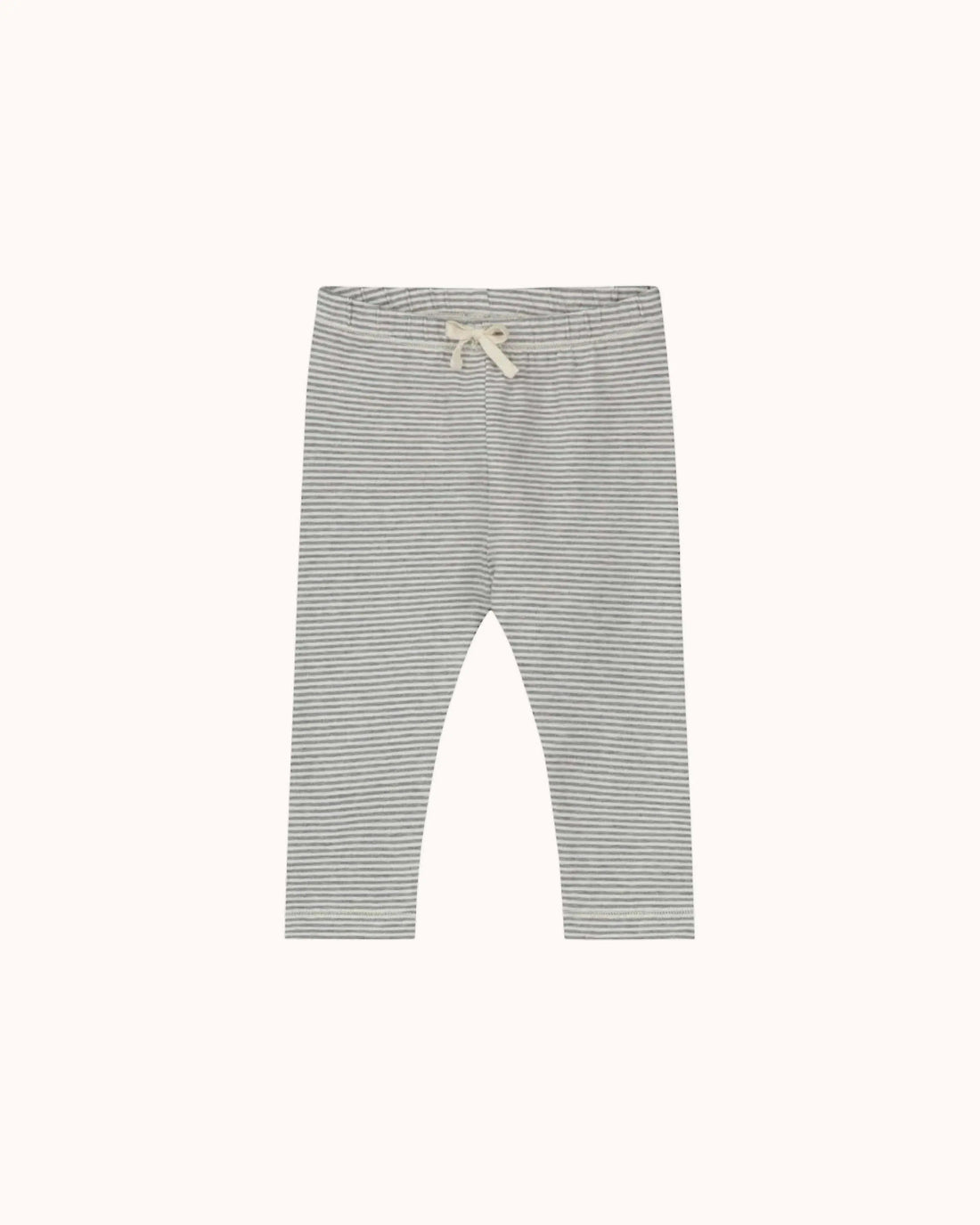 Baby Leggings in grey melange/cream