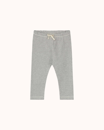 Baby Leggings in grey melange/cream