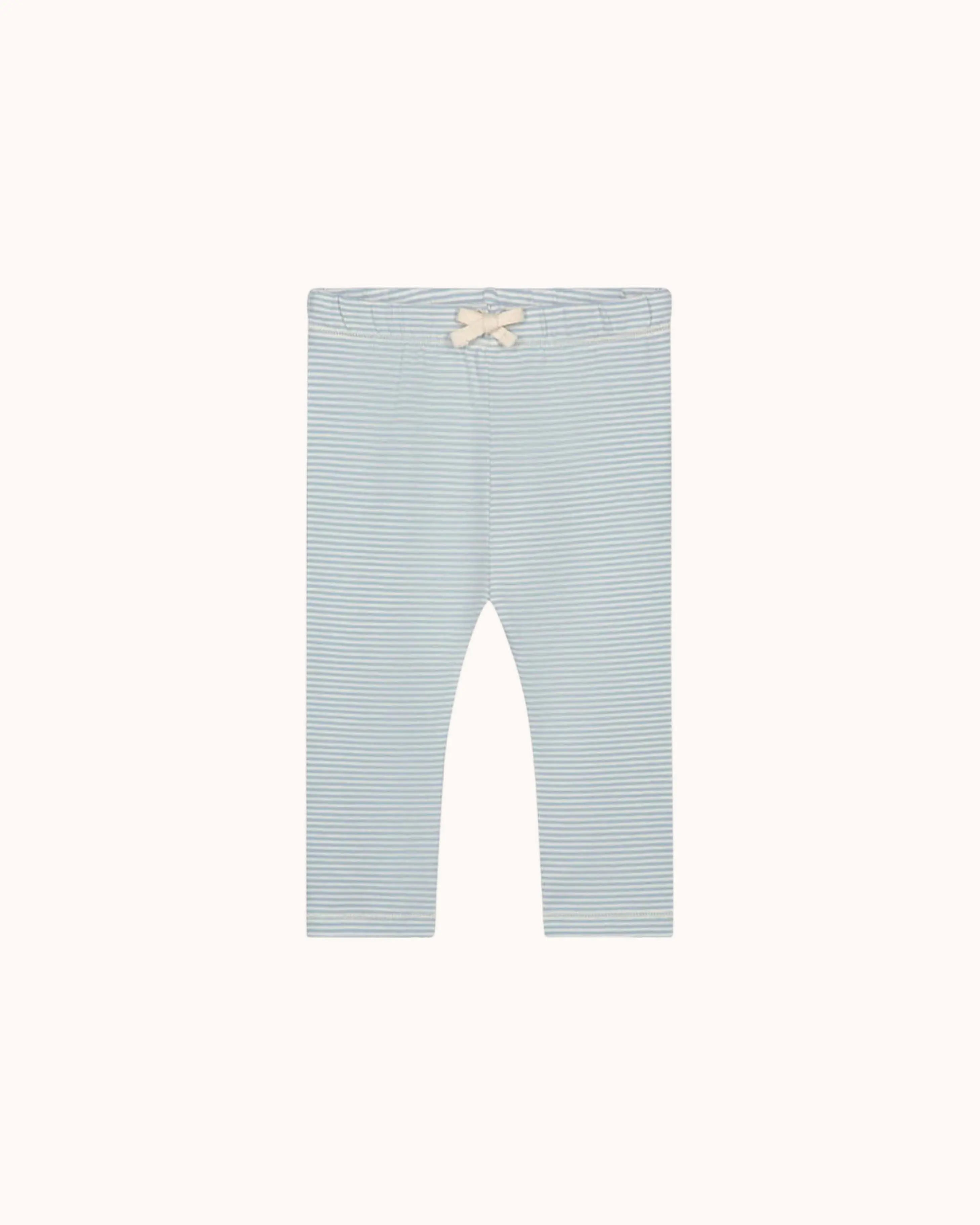 Baby Leggings in sky/cream