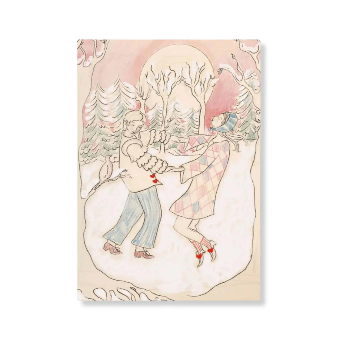 Baby Muslin Winter Birds