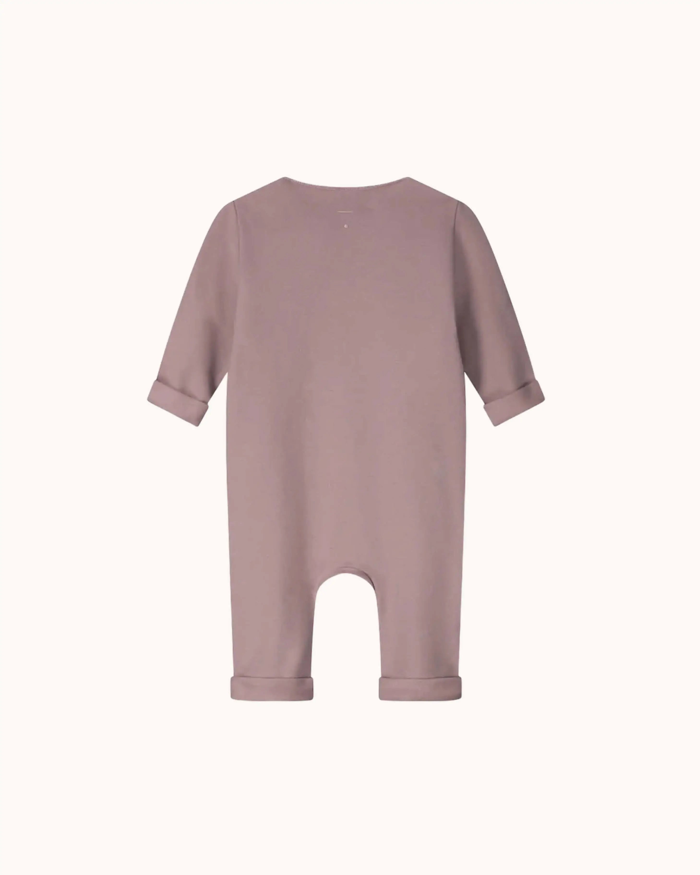 Baby Onesie with Snaps in berry