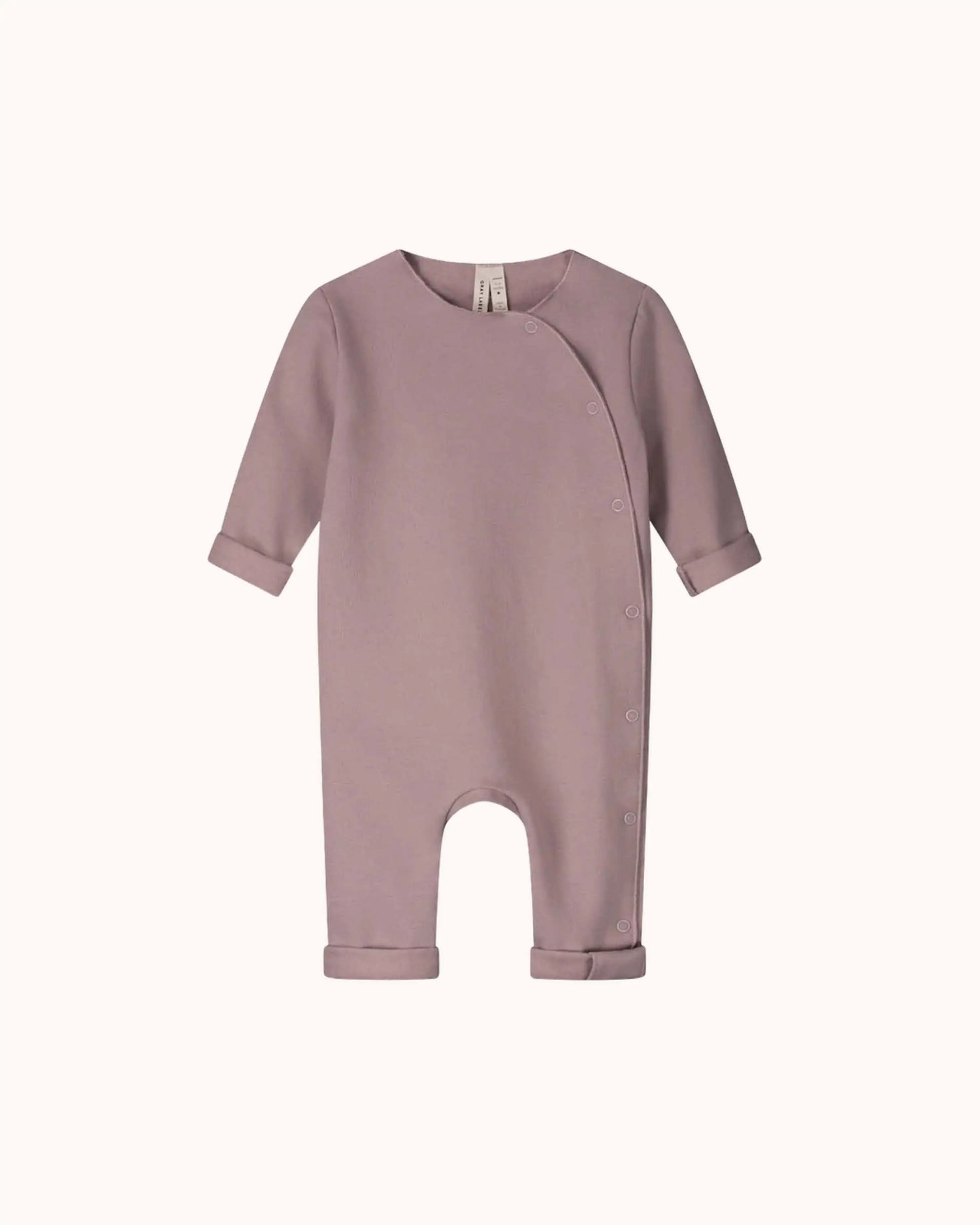 Baby Onesie with Snaps in berry