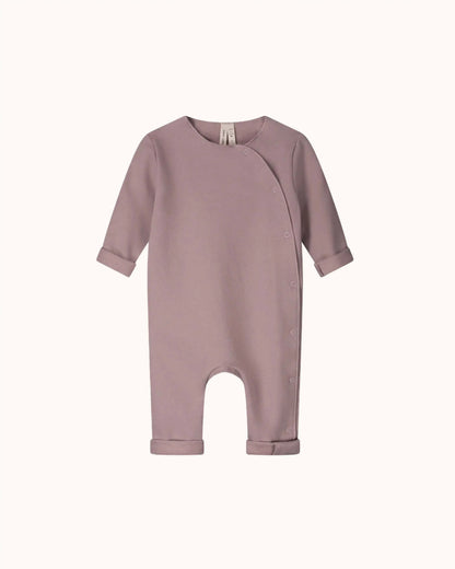 Baby Onesie with Snaps in berry