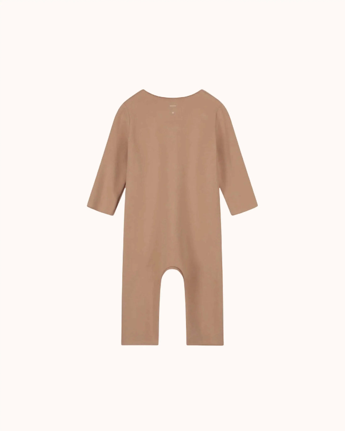 Baby Onesie with Snaps in biscuit