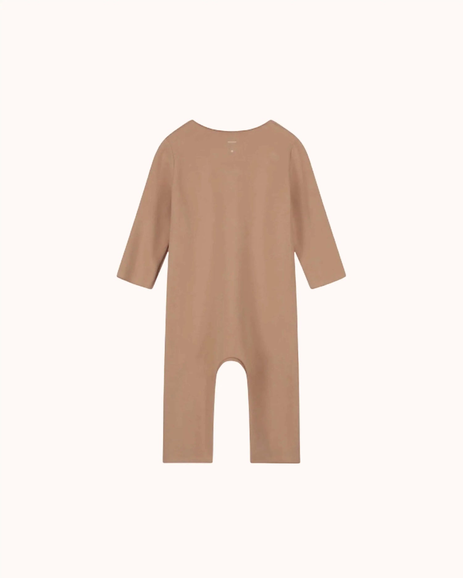 Baby Onesie with Snaps in biscuit