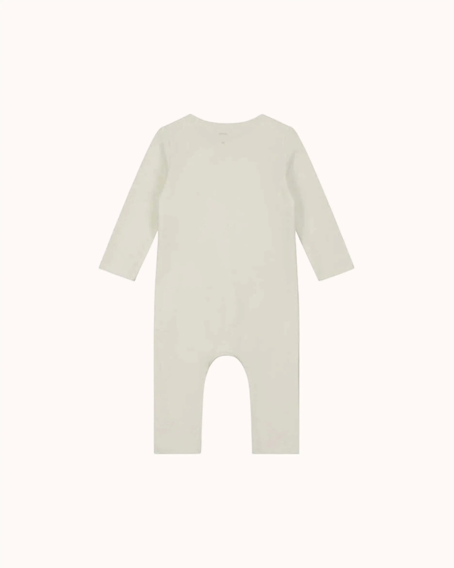 Baby Onesie with Snaps in cream