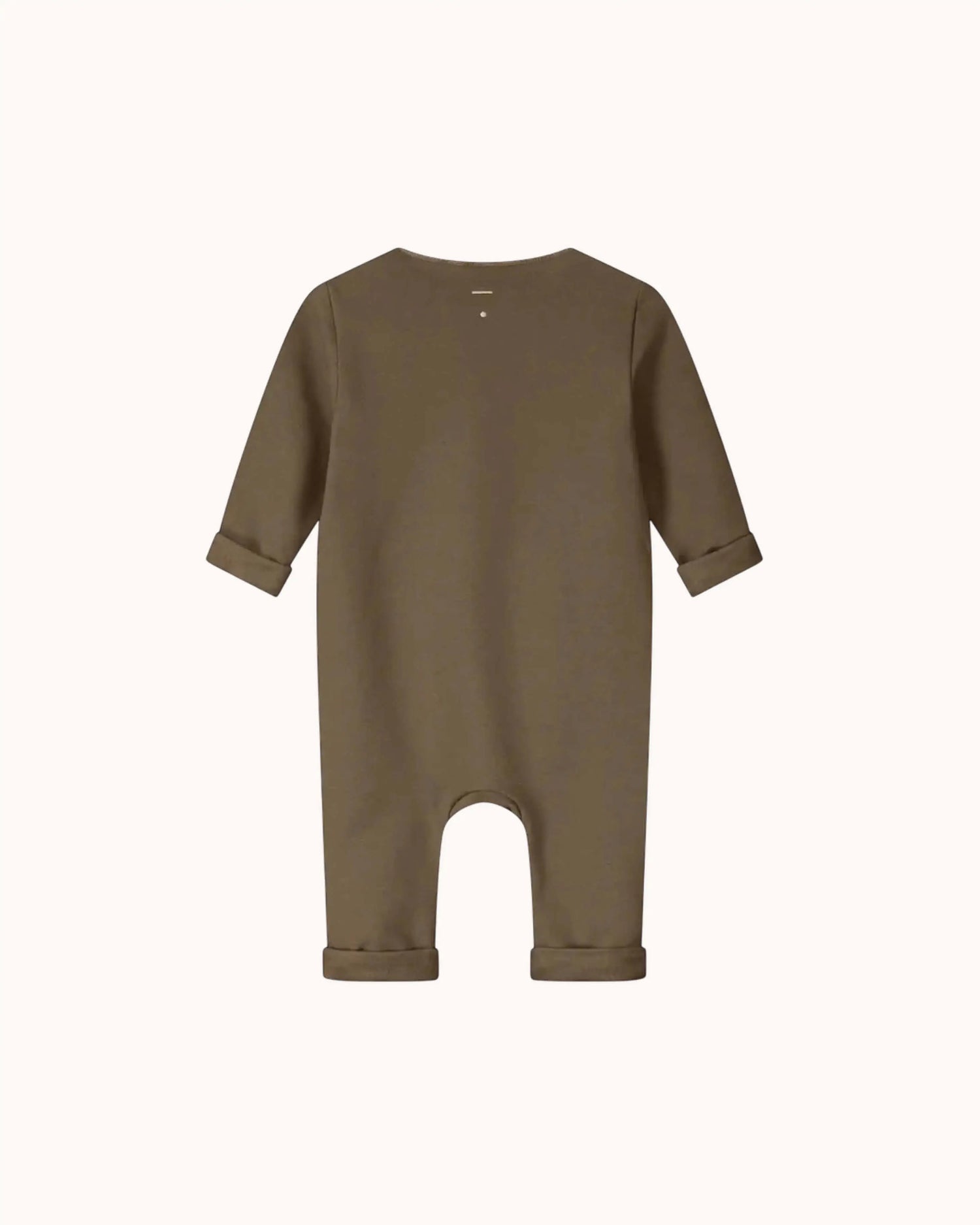 Baby Onesie with Snaps in woody