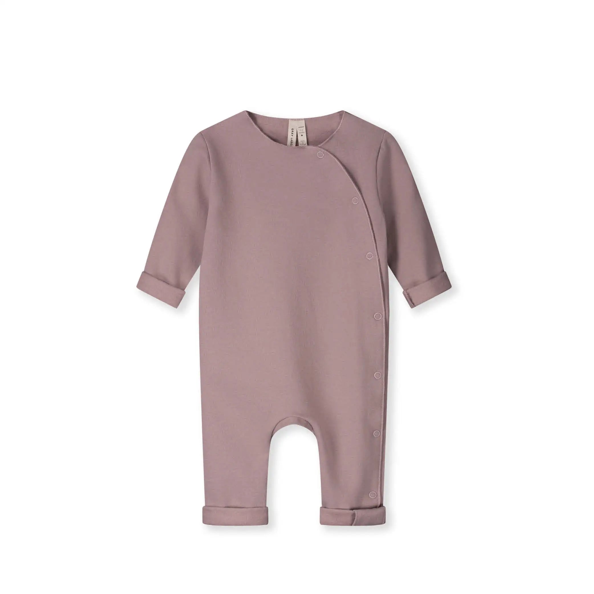 Baby Onesie with Snaps in berry