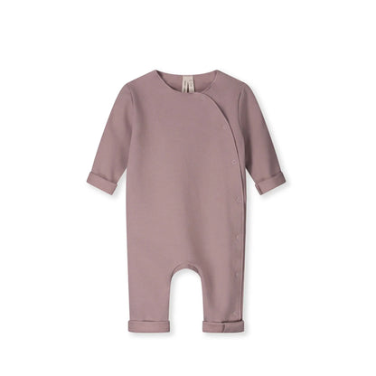 Baby Onesie with Snaps in berry