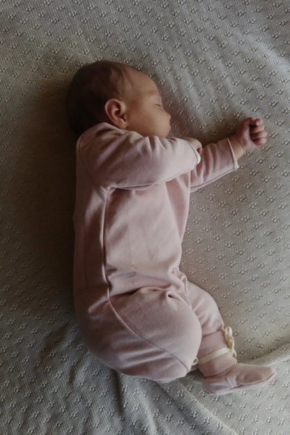 Baby Onesie in faded pink