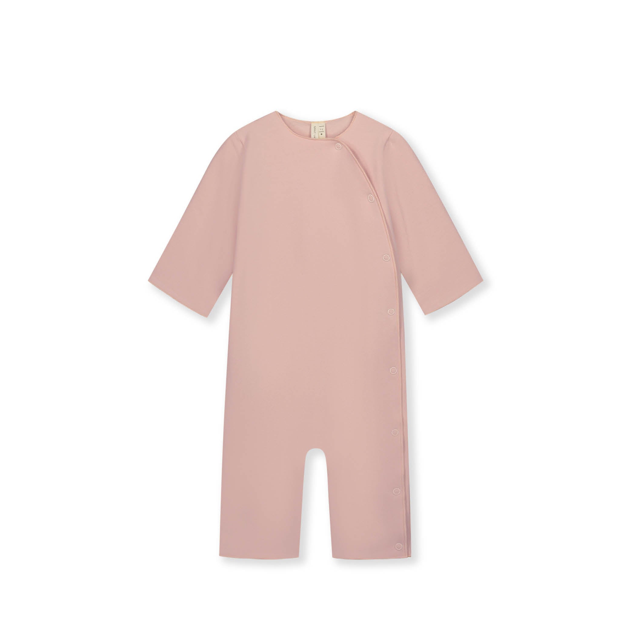 Baby Onesie with Snaps in faded pink