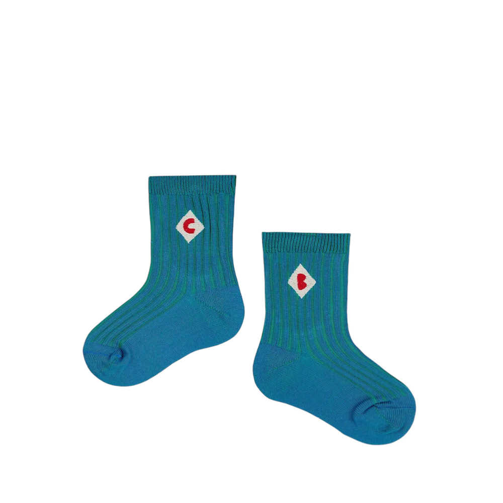Chaussettes bébé bicolores BC