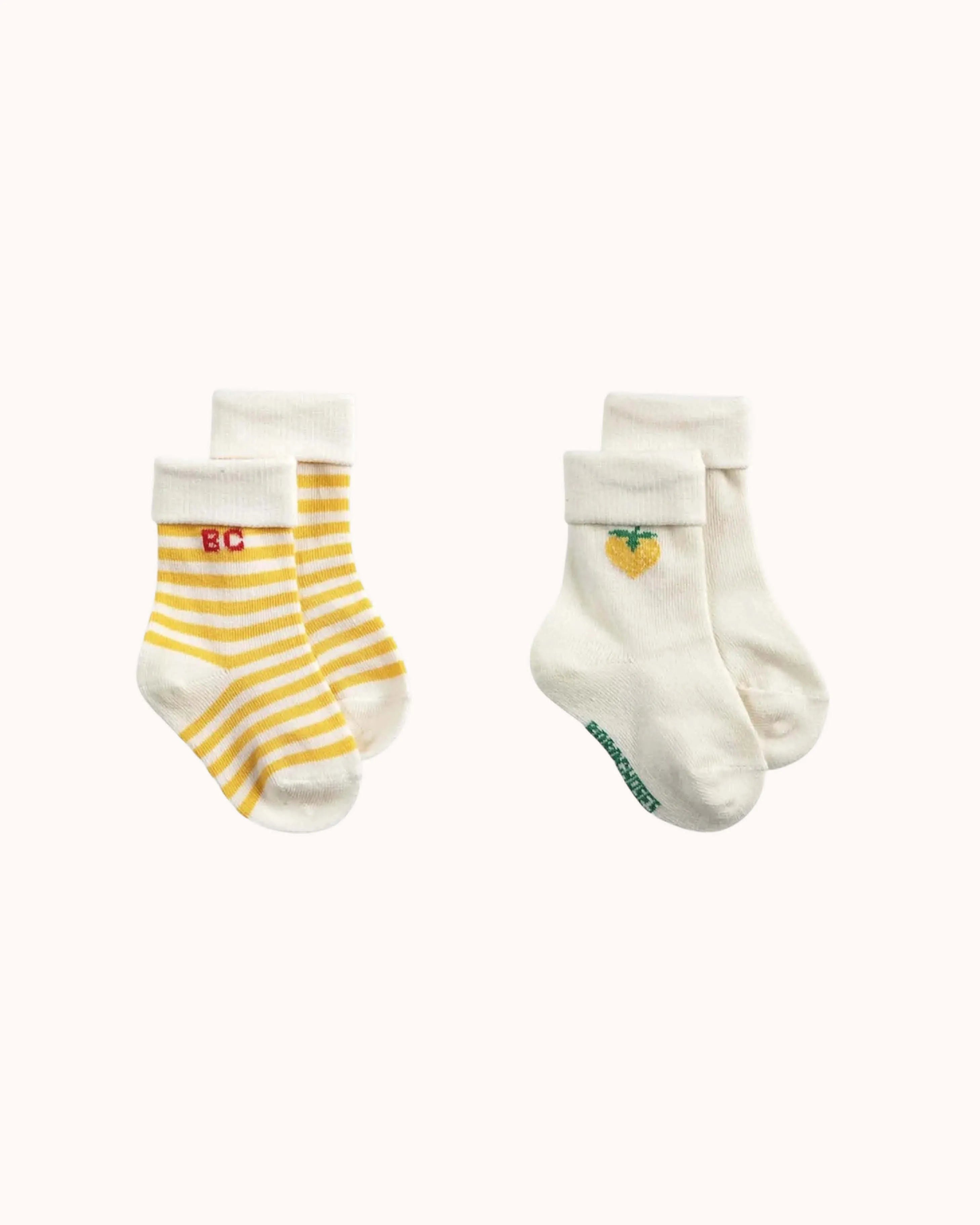 Pixel Strawberry Socken – 2er Set
