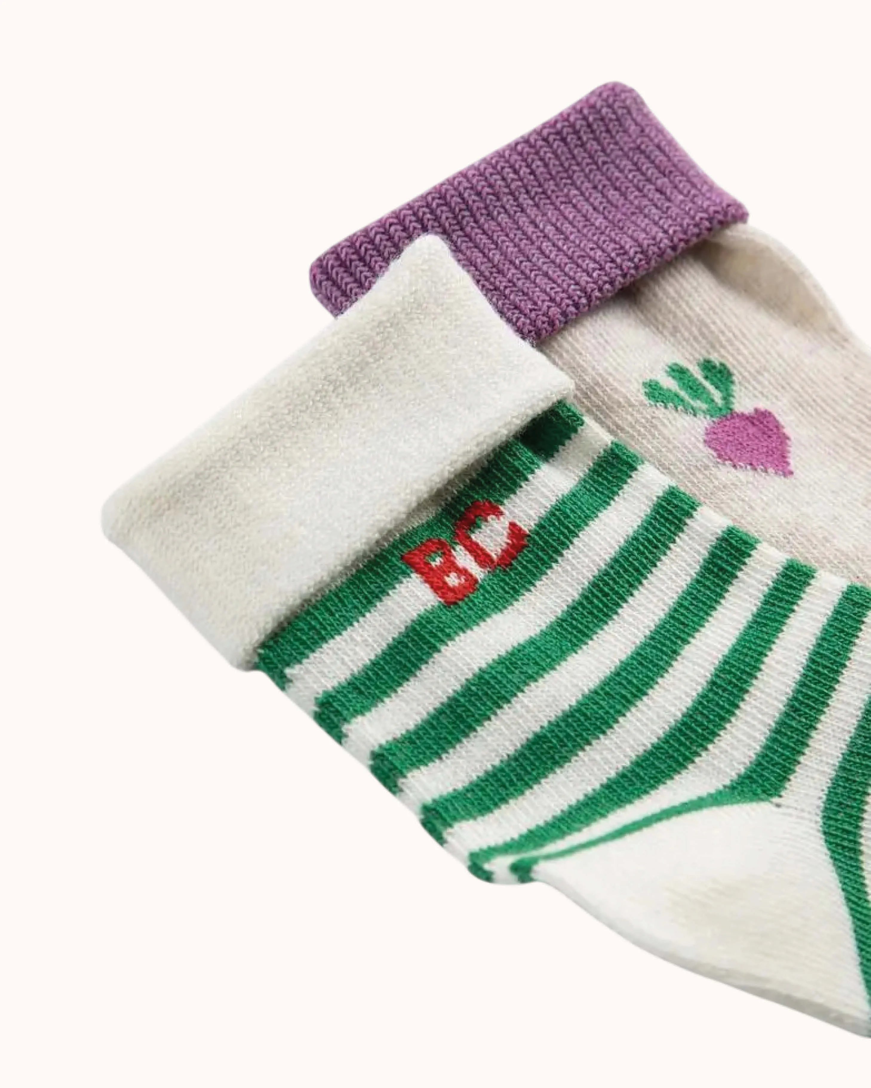 Pixel Sugar Beet Socken – 2er Set