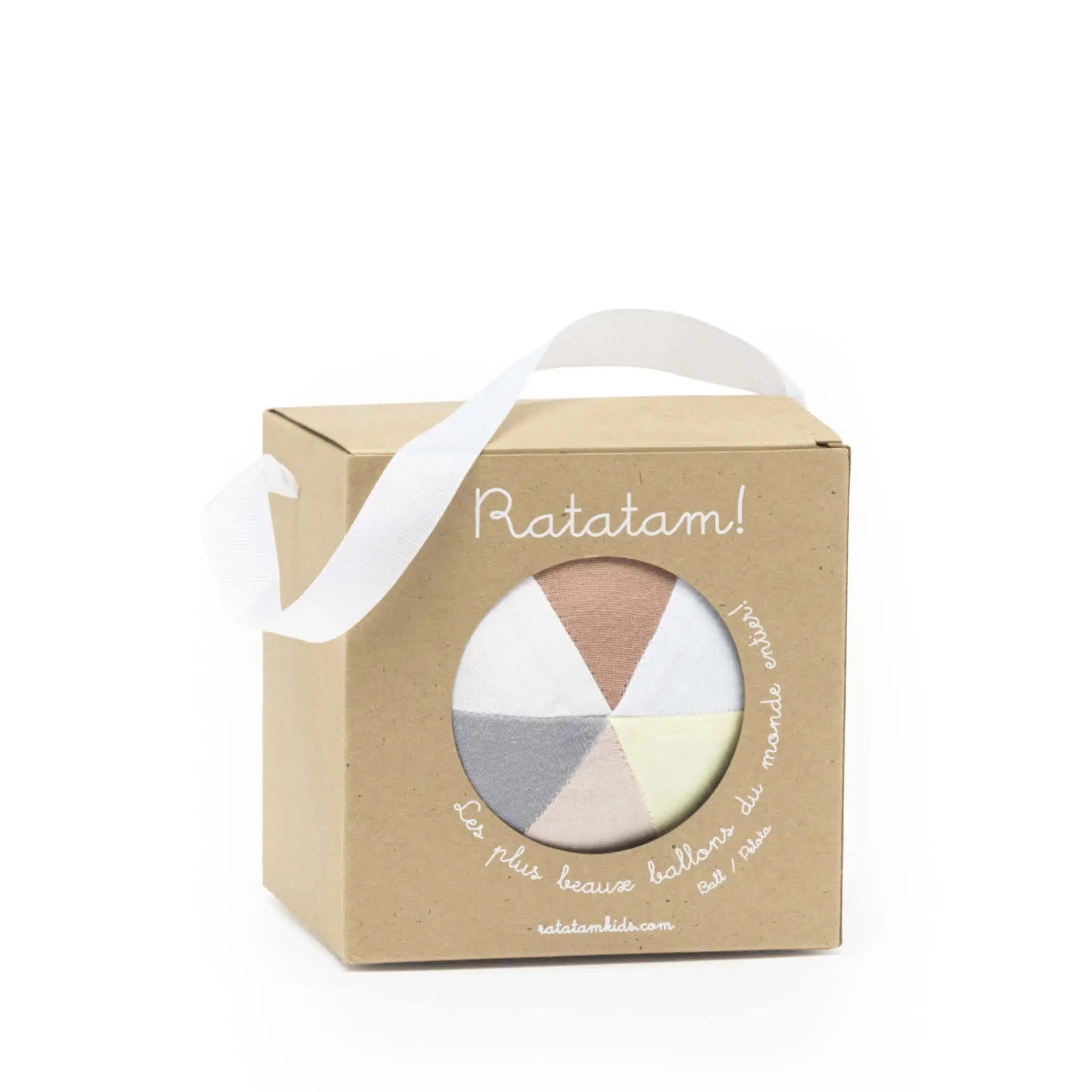 Stoffball im Rosa Mix