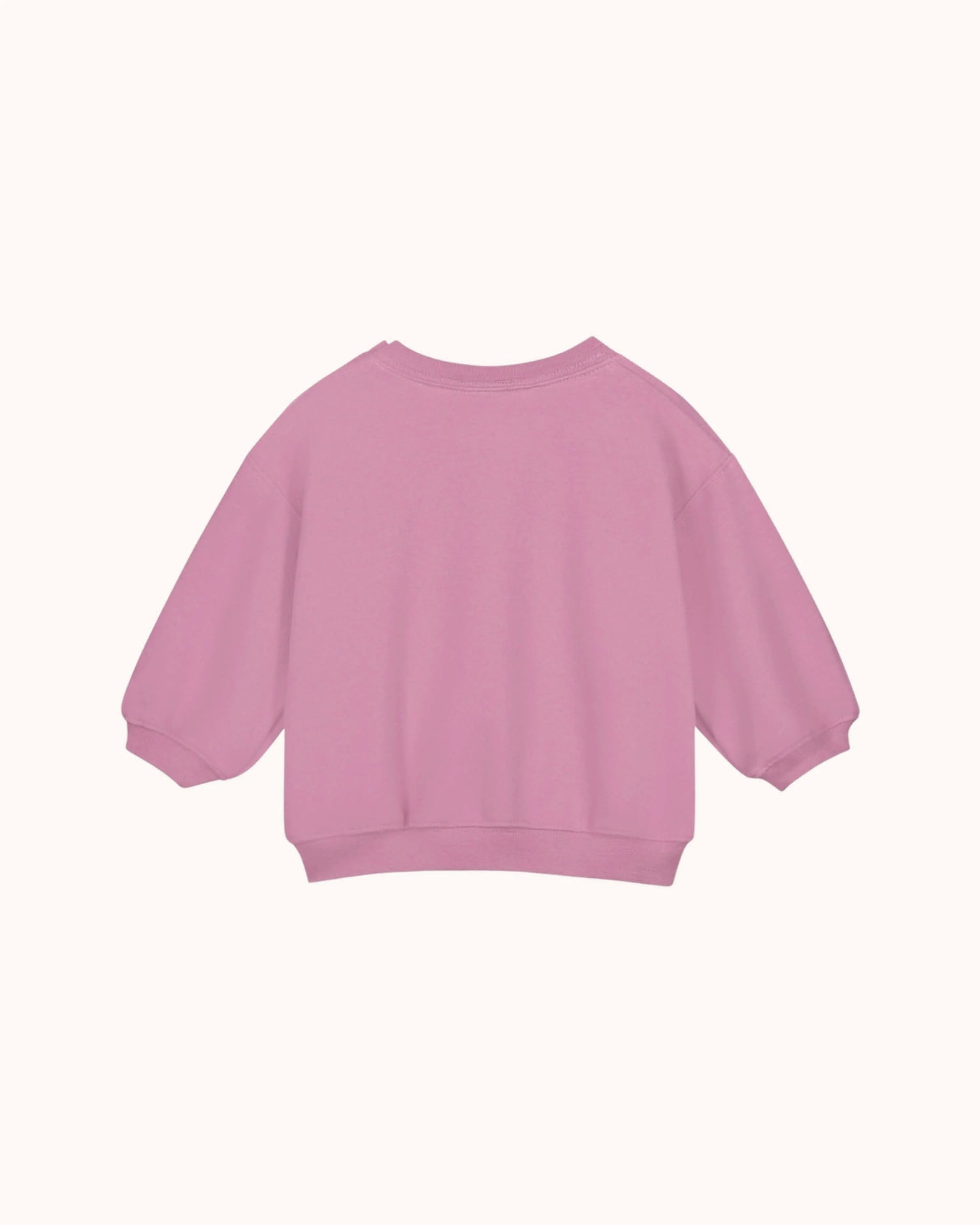 Baby Sweater in bubblegum