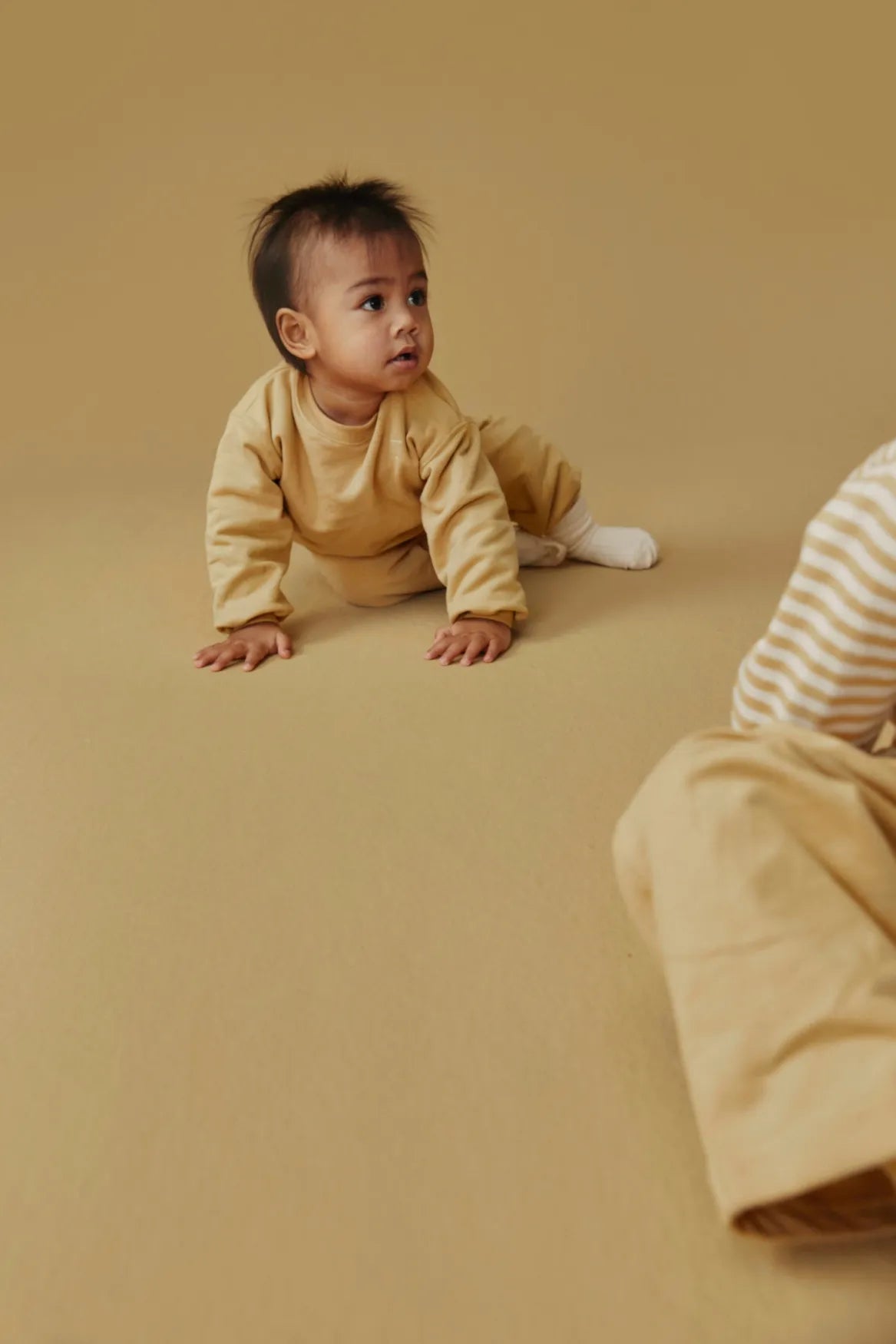 Baby Sweater in cookie