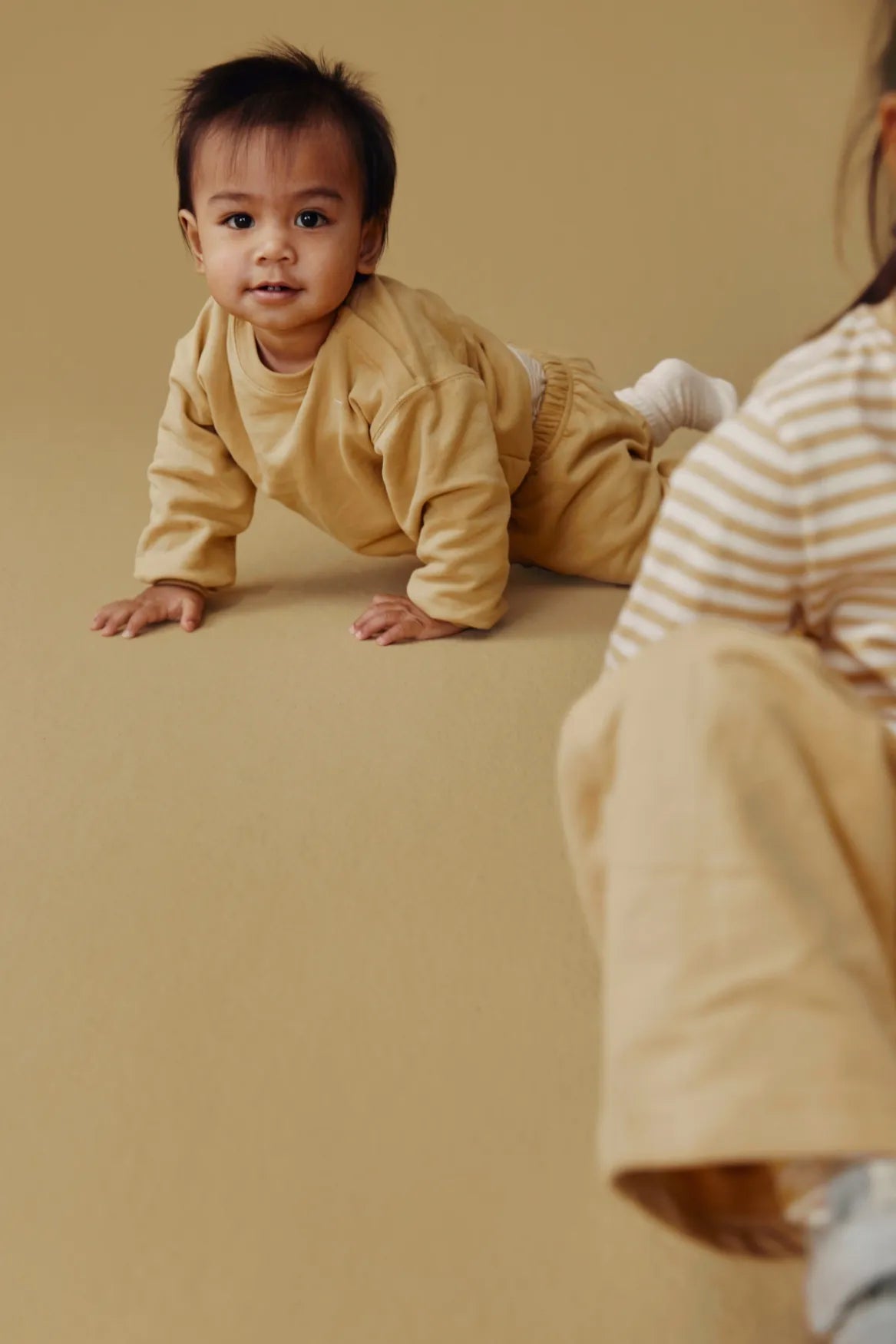 Baby Sweater in cookie