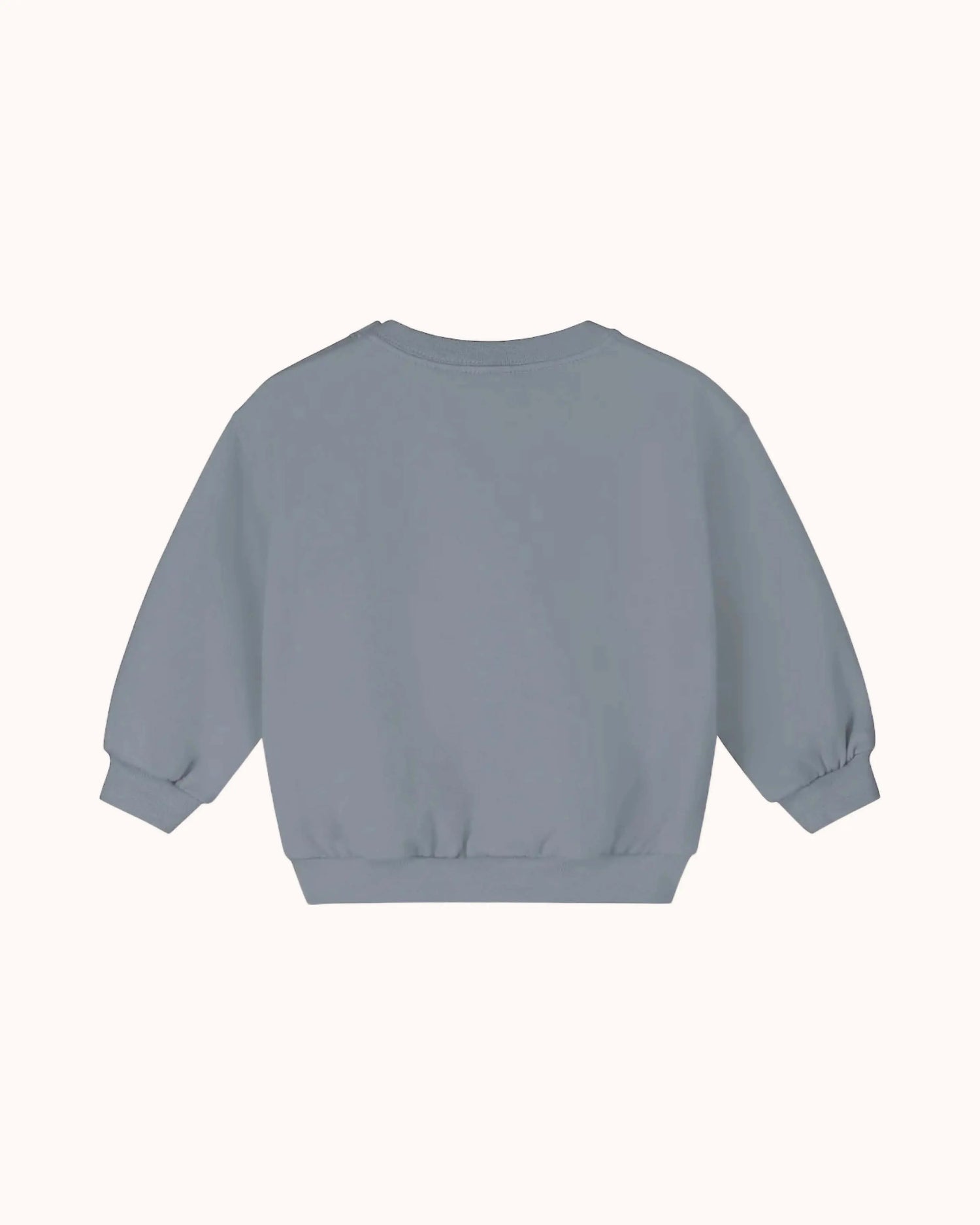 Baby Sweater in stone gray