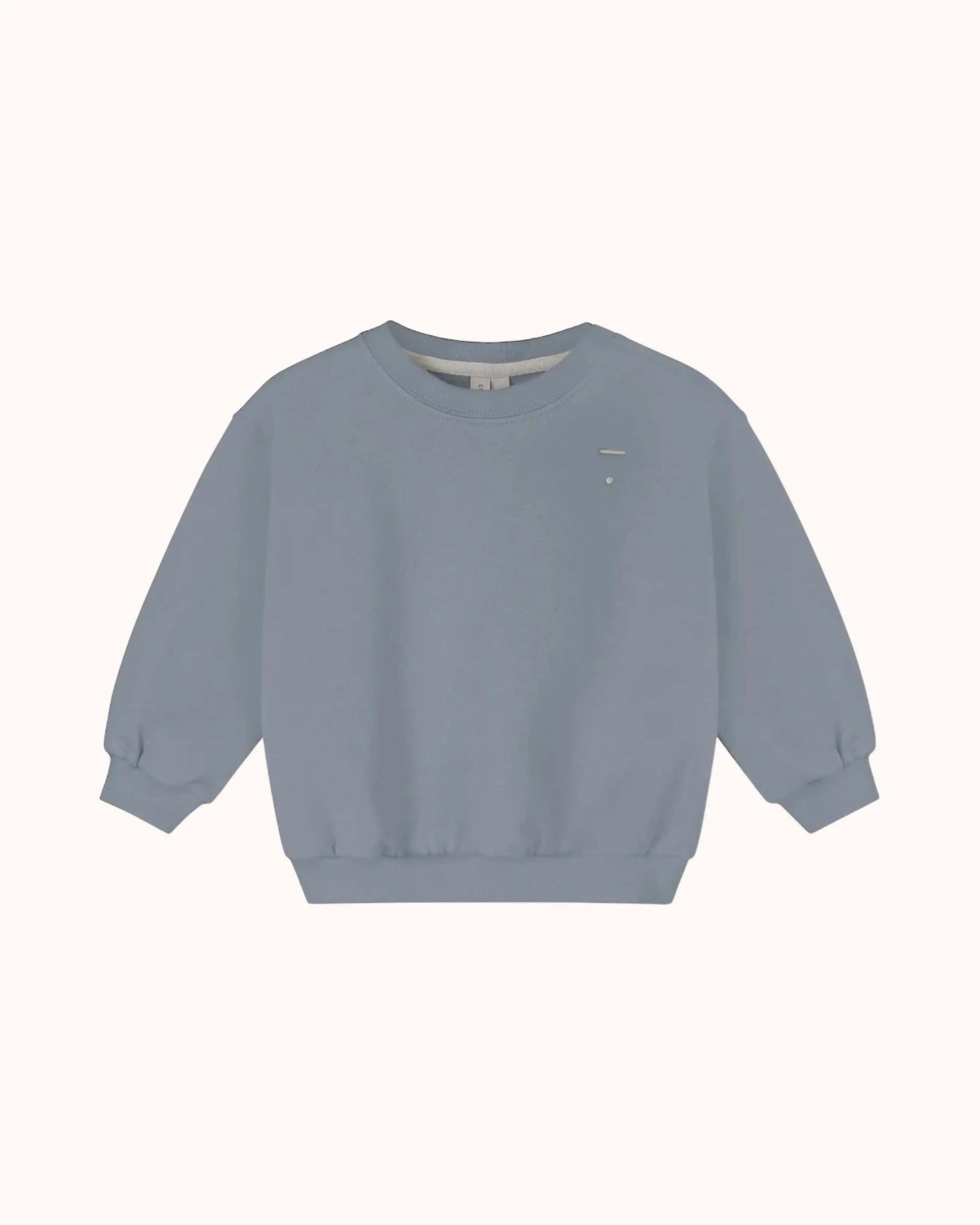 Baby Sweater in stone gray