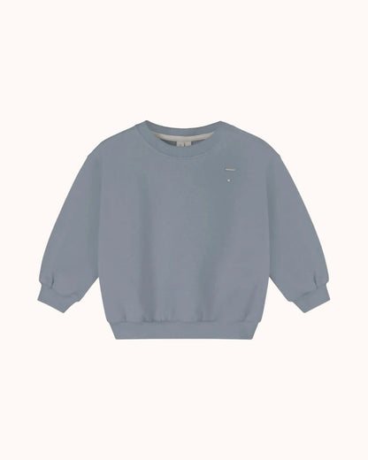 Baby Sweater in stone gray